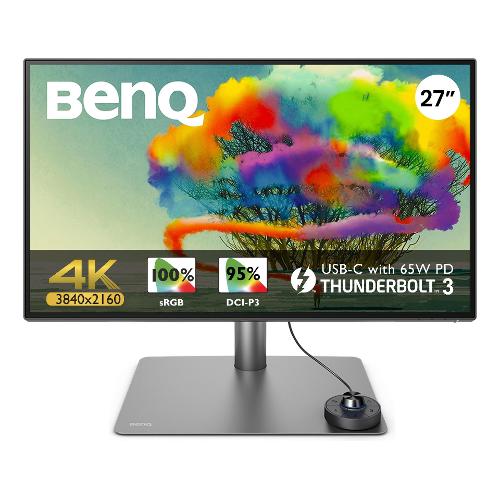 Benq Monitor 27" ( IPS 4K 2160p 60Hz ) DESIGNVUE PD2725U Pivot Dark gray 9H LJXLA TBE