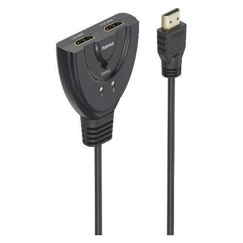 Hama Switch HDMI 2.0 4K Black 2 porte 00205323