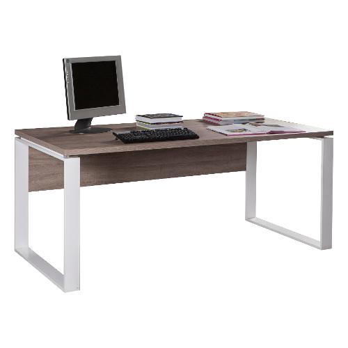 Composad DISEGNO Scrivania Rovere tartufo e Bianco (170cm) Mobile KIT