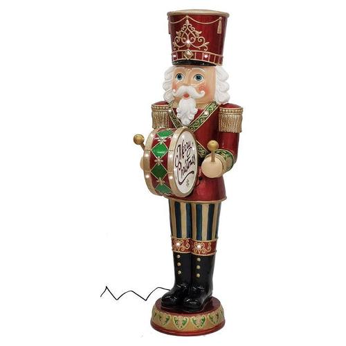 General Trade Soldato Schiaccianoci musicale con movimento e luci (152cm) Multicolore 423537