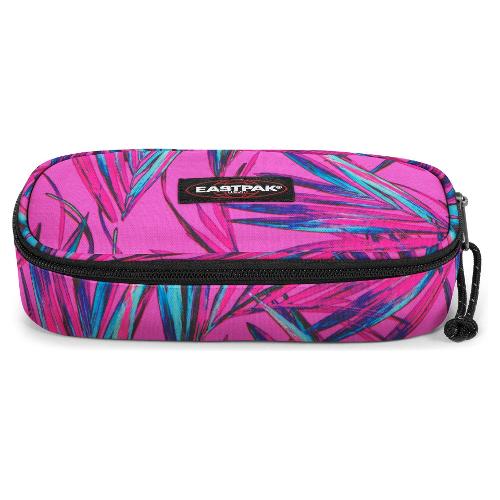 Eastpak Astuccio con portapenne (22x9x5cm) OVAL Brize palm pink EK0007178V4