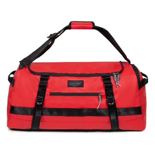 Eastpak Borsa viaggio DUFFL'R con tracolla e spallacci Tarp red taglia M (60x29x40 cm) EK0A5BKZ8V1