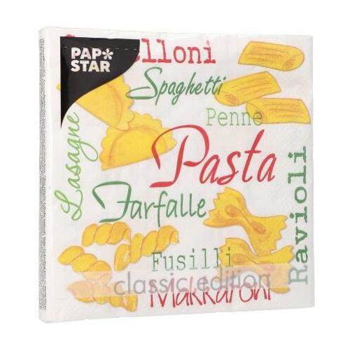 Pap Star Set tovaglioli monouso 20pz 3 Veli Pasta CLASSIC 37098