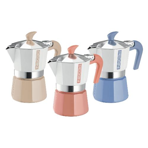 Pedrini Caffettiera Alluminio 1 Tazza MYMOKA COLOR Assortito 02CF166