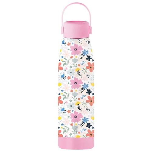 T Tex Bottiglia termica (500ml) THE STEEL BOTTLE Infuser 3 in 1 White flowers TSBIFA81WF