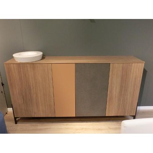 Santa Lucia HOMY Madia Matwood coffee, Cuoio opaco e Graniglia (190cm)