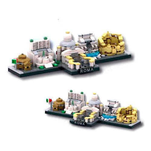 Sluban Roma ( 433 pz ) SHBRICKS 06001 b