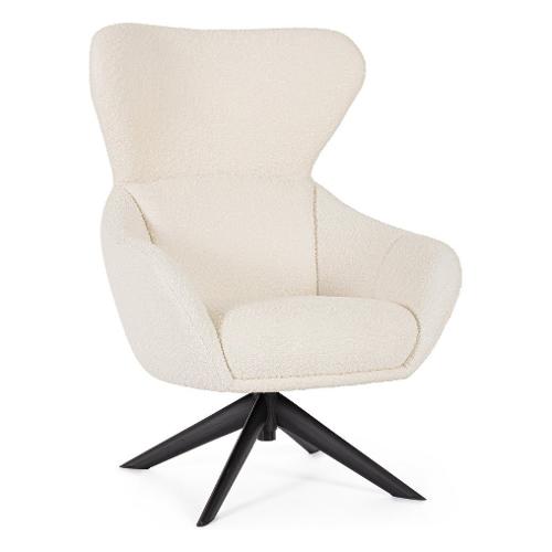 Bizzotto HAILEY Girevole Poltrona Snow