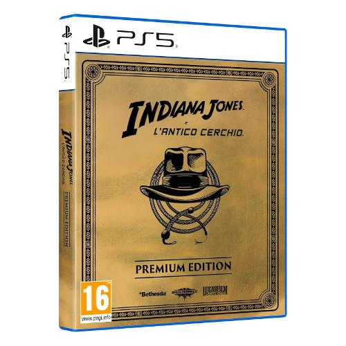 Bethesda PLAYSTATION 5 Indiana Jones e L'Antico Cerchio Premium Edition PEGI 16+ EP2 35656