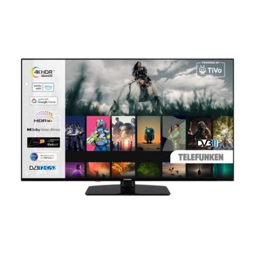 Telefunken Tv 50" ( LED ) TiVo OS Black TE50750B46I2P PZ