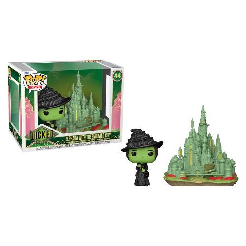 Funko POP TOWN Wicked Elphaba With The Emerald City 44 79751