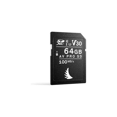 Angelbird SD 64GB AV PRO V30 Black AVP064SDV30