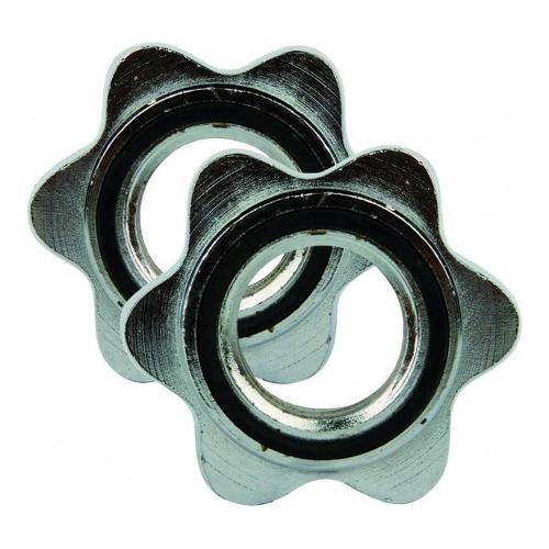 Toorx Ferma dischi asta bilanciere d.25 mm Cromo CFV