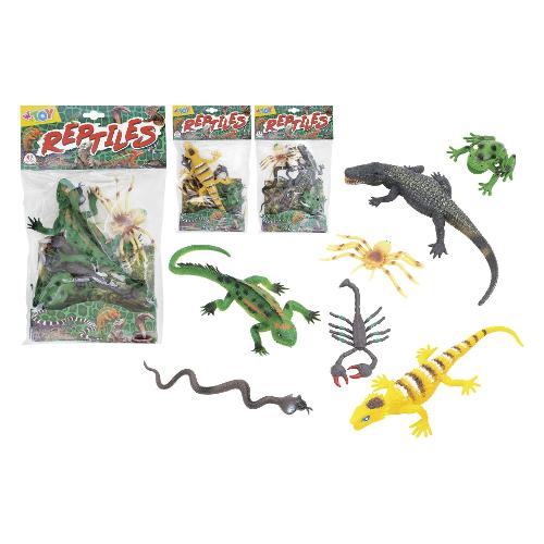 Globo Set Animali Rettili 5 pz ANIMALS MATES Assortito 40423