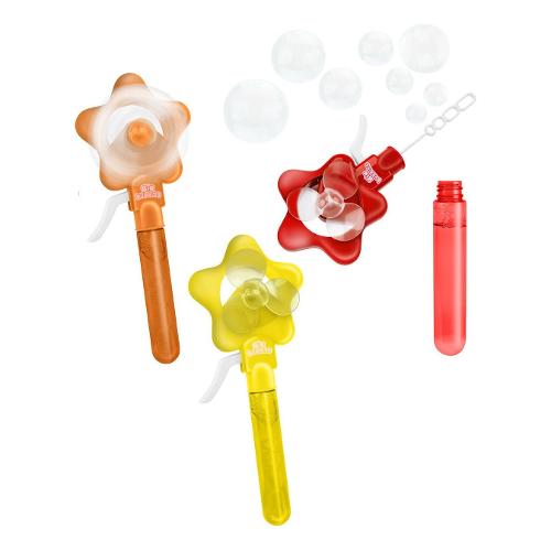 Globo Bolle Sapone con ventilatore stella (42ml) BIG BUBBLES Assortito 42350