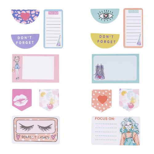 Globo Notes adesivi riposizionabili 7x20 ff PIN UP Assortito 42831