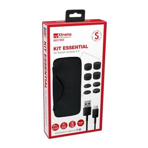 Xtreme Custodia videogioco SWITCH 2 Kit Essential Black 97568