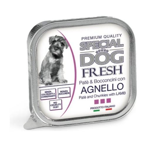 Monge Patè cane Fresh con bocconcini SPECIAL DOG agnello Vaschetta 150 gr 0864