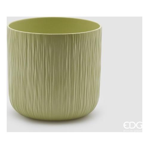 Edg Vaso piante tondo GEN verde (20,5x20,5 cm) 020668 840