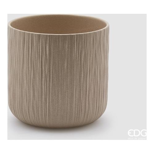 Edg Vaso piante tondo GEN sabbia (20,5x20,5 cm) 020668 930