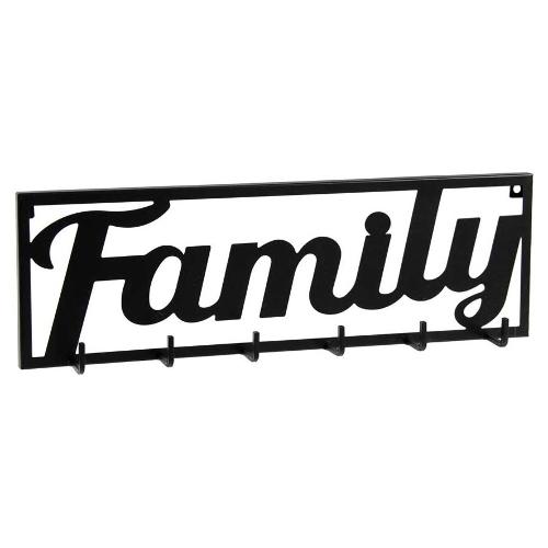 Gicos FAMILY Appendiabiti Nero Ferro