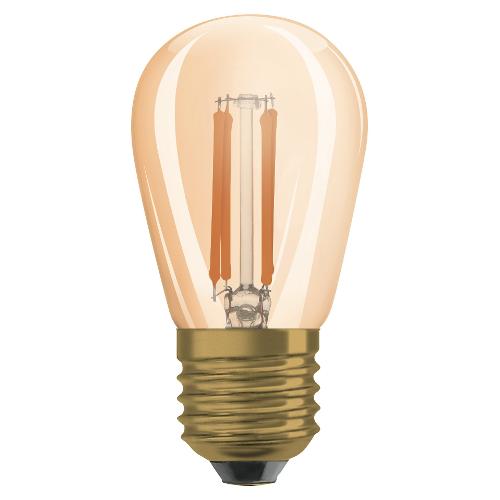 Osram Lampadina led pera E27 (4,8W) , luce calda VINTAGE 1906 CLASSIC MINI EDISON