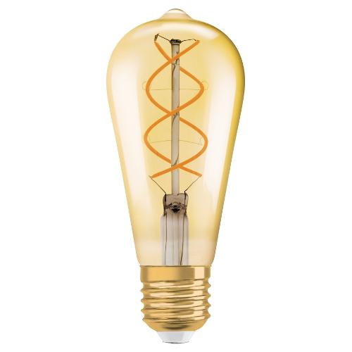 Osram Lampadina led pera E27 (4W) , luce calda VINTAGE 1906 CLASSIC EDISON