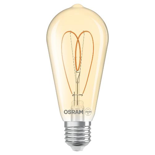 Osram Lampadina led pera E27 (4,9W) , luce calda VINTAGE 1906 CLASSIC EDISON