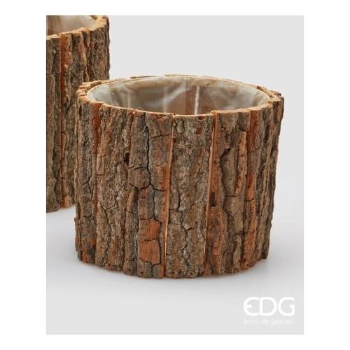 Edg Porta vaso Marrone naturale (14 cm) 2900110A976