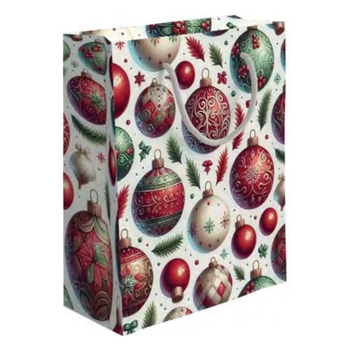 Marpimar Shopper natalizio (18,5x10x23 cm) CHRISTMAS BALL Multicolore BNSE45