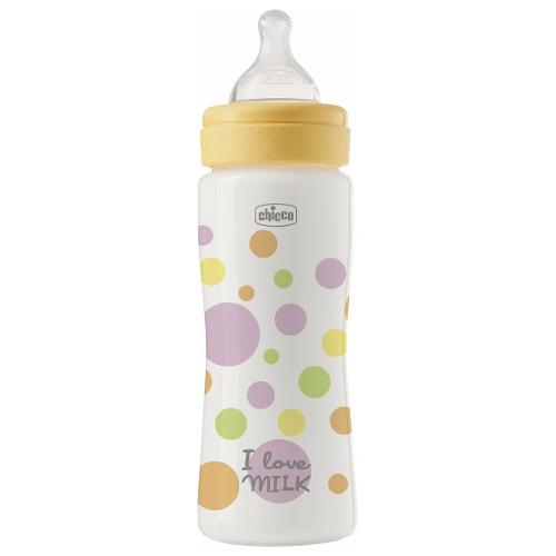Chicco Biberon flusso veloce  4-9m (330ml) PERFECT EASY Giallo 00020245100000