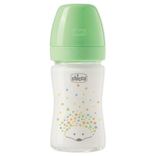 Chicco Biberon Flusso Lento 0-3m (150ml) PERFECT EASY Verde 00020251300000