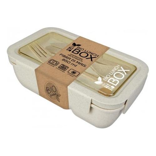 T Tex Porta pasto (850ml) con posate BIO LUNCH BOX Beige TBL 850 BEI