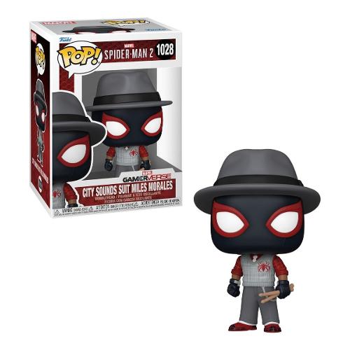 Funko POP MARVEL Spider Man2 City Sounds Suit Miles Morales 1028 80330