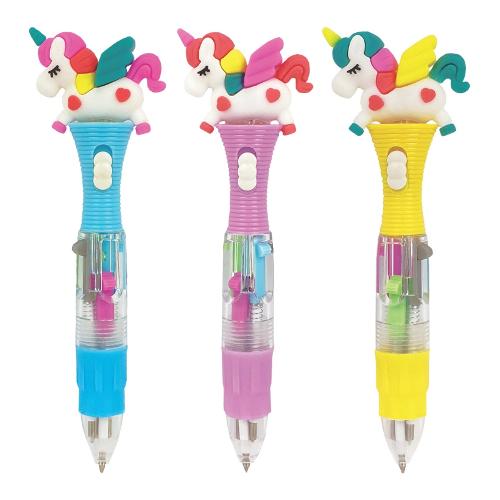 Lebez Penna sfera multicolore scatto 4 in 1 Led Dreamy tratto Medio assortito 81936
