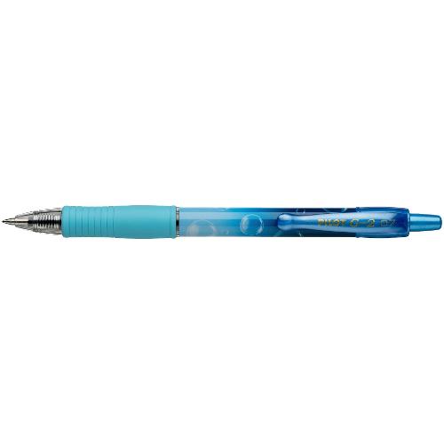 Pilot Penna sfera roller scatto G-2 BUBBLE tratto Medio - 0,7 mm Blu gel 3800325