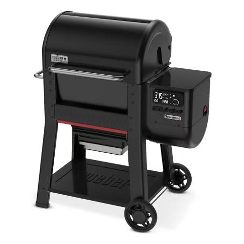 Weber Barbecue Pellet 600 con griglia, forno SEARWOOD Nero 1500130