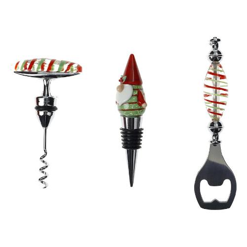 Brandani Set sommelier 3 pz CHRISTMAS Inox multicolore 81103