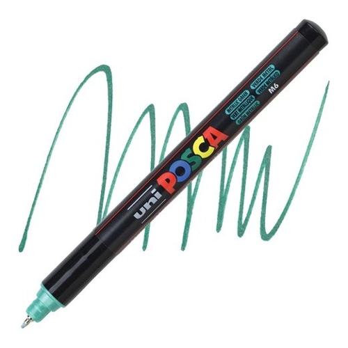 Uniposca Pennarello marcatore Pc 1MR tratto Extra fine Verde 089880