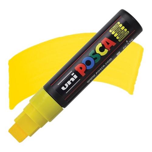 Uniposca Pennarello marcatore tratto Extra Largo Pc 17K Giallo 364178