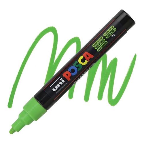 Uniposca Pennarello marcatore tratto Medio Pc 5M Verde mela 036853