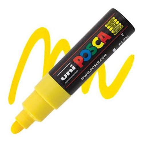 Uniposca Pennarello marcatore tratto Grande Pc 7M Giallo 228265