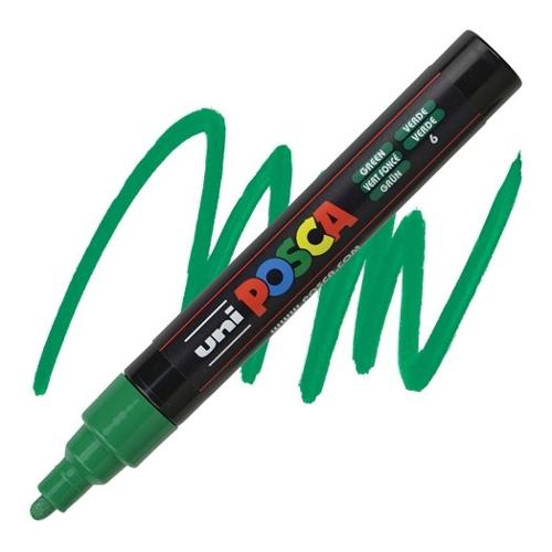 Uniposca Pennarello marcatore tratto Medio Pc 5M Verde 916148