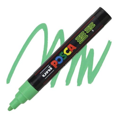 Uniposca Pennarello marcatore tratto Medio Pc 5M Verde chiaro 916216