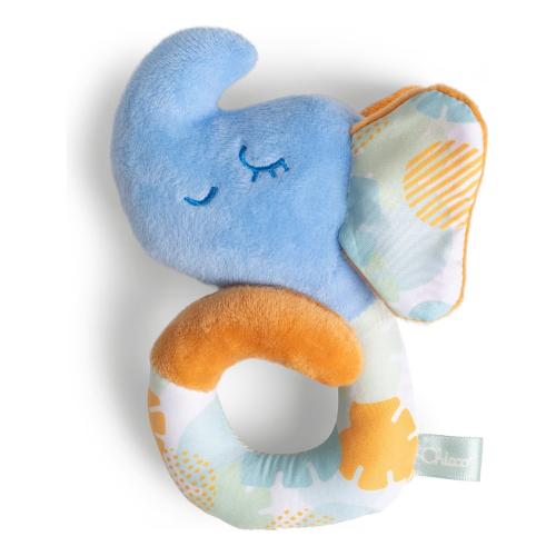 Chicco Sonaglio Baby Elefante Soft BABY SENSE & FOCUS Azzurro 00012206000000