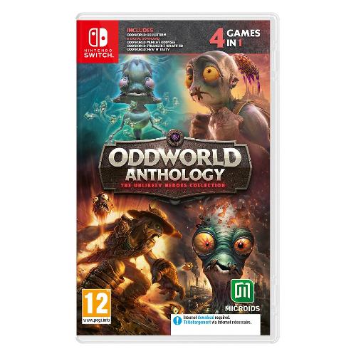 Microids SWITCH Oddworld Anthology The Unlikely Heroes Collection PEGI 12+ 1177061