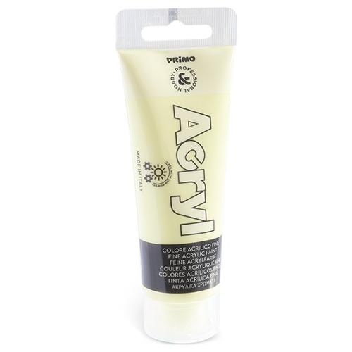 Primo Tempera ACRYL PASTEL Giallo 212 Tubetto 75 ml 420TA75212