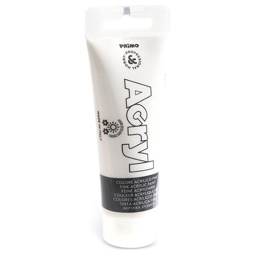 Primo Tempera ACRYL Bianco 100 Tubetto 75 ml 420TA75100