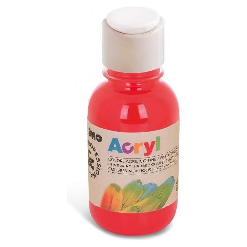Primo Tempera ACRYL Rosso vermiglione 300 Flacone 125 ml 402TA125300