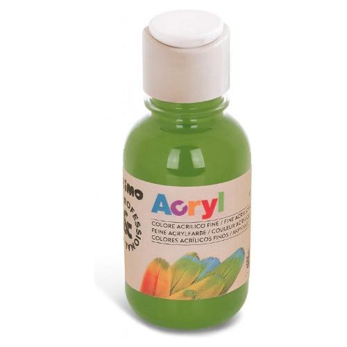 Primo Tempera ACRYL Verde oliva  665 Flacone 125 ml 402TA125665